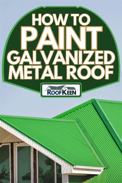 paint for galvanized metal roof